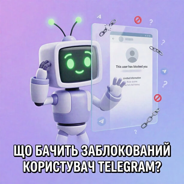 Що бачить заблокований користувач Telegram