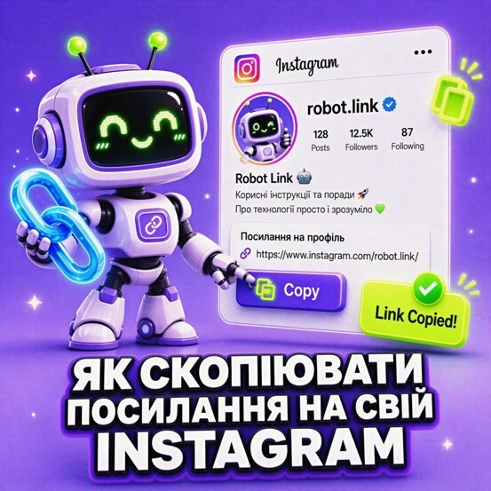 Як скопіювати посилання на Instagram