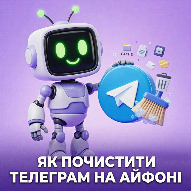 Як почистити Telegram на iPhone