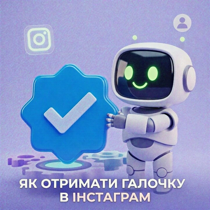 Як отримати галочку в Інстаграм