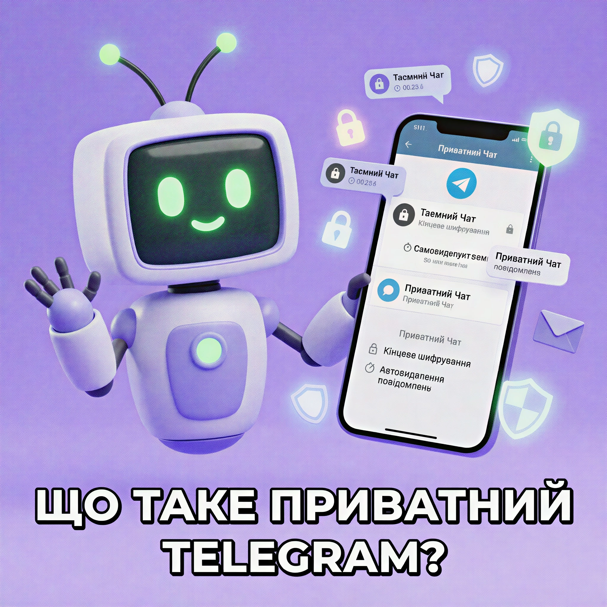 Що таке приватний Telegram і типи приватних чатів